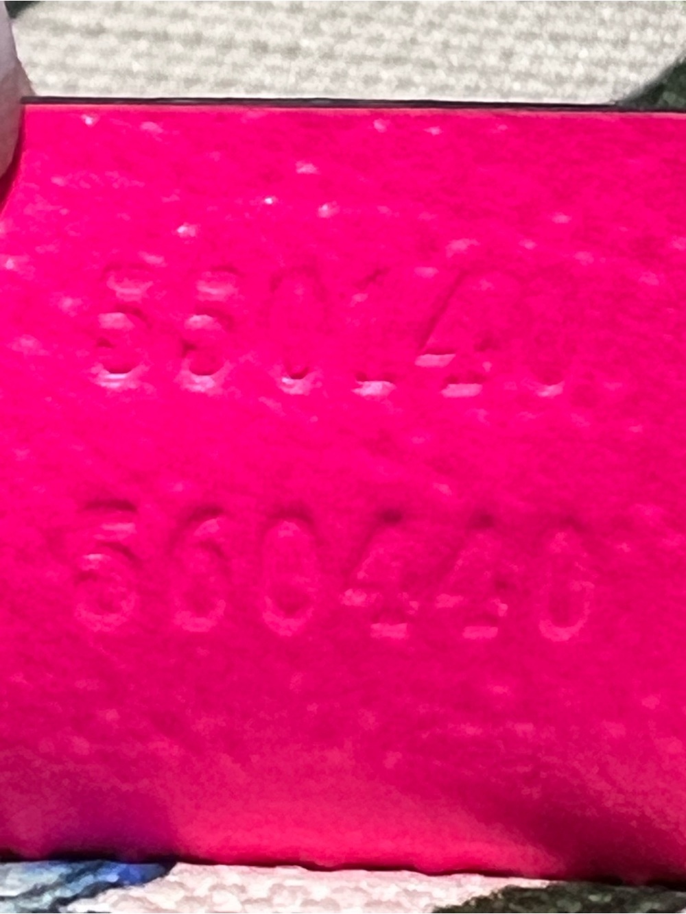 Authentic Gucci Floral Canvas Tote with Hot Pink Trim - Picture 7 of 13